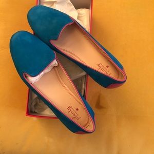 Tracy Reese Flat Suede Shoe